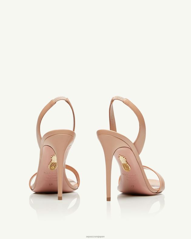 Aquazzura ソーヌードサンダル105 ピンク DH8X0104