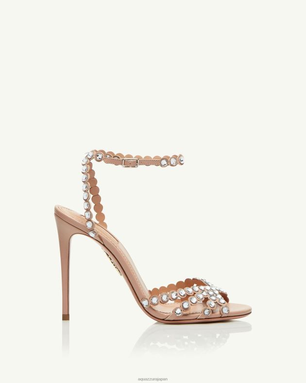 Aquazzura テキーラサンダル 105 ピンク DH8X0105