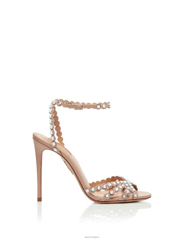 Aquazzura テキーラサンダル 105 ピンク DH8X0105