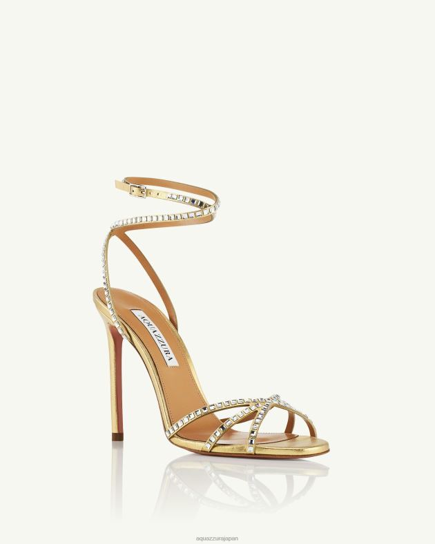 Aquazzura ラストダンスサンダル105 金 DH8X0114