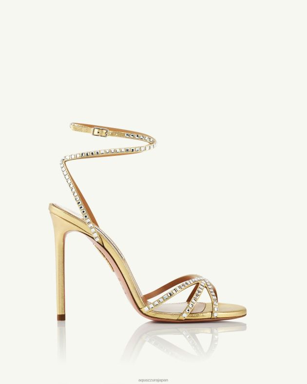 Aquazzura ラストダンスサンダル105 金 DH8X0114