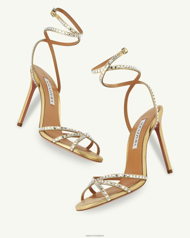 Aquazzura ラストダンスサンダル105 金 DH8X0114