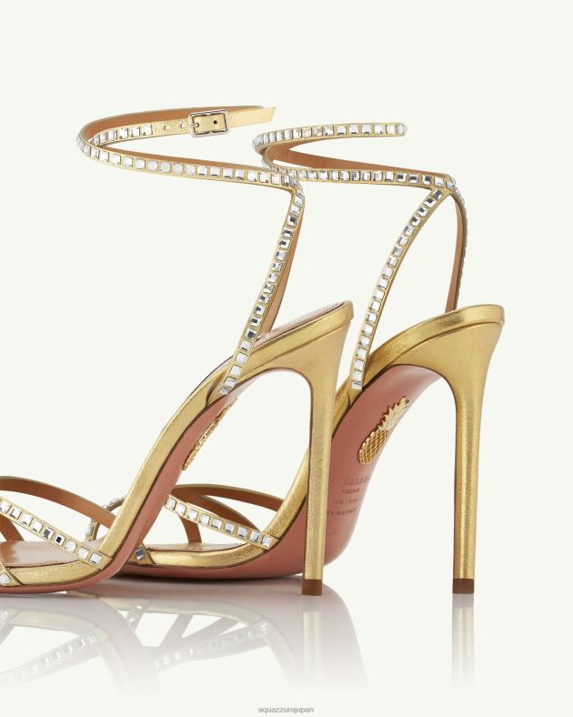 Aquazzura ラストダンスサンダル105 金 DH8X0114