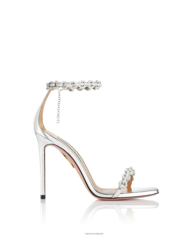 Aquazzura ラブリンクサンダル 105 銀 DH8X0117