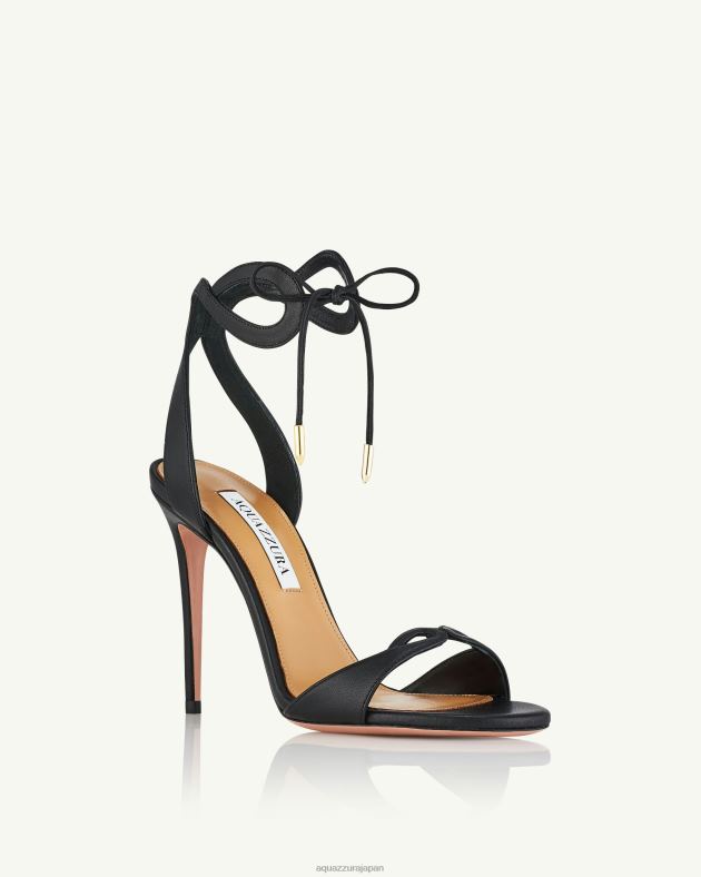 Aquazzura テッササンダル 105 黒 DH8X0120