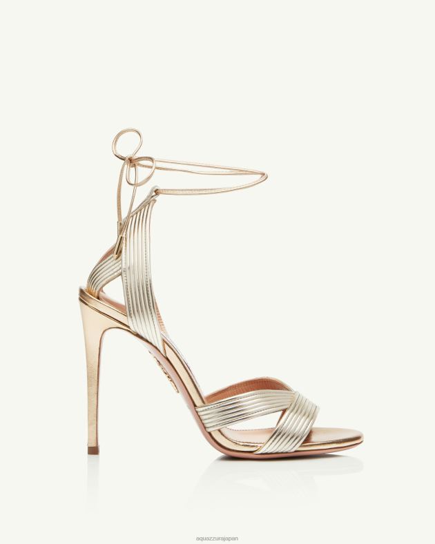 Aquazzura アリサンダル105 金 DH8X0129