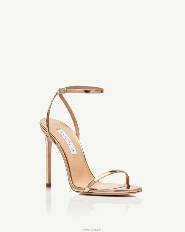 Aquazzura オーリーサンダル 105 金 DH8X0135