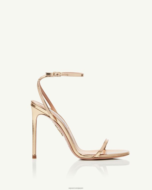 Aquazzura オーリーサンダル 105 金 DH8X0135