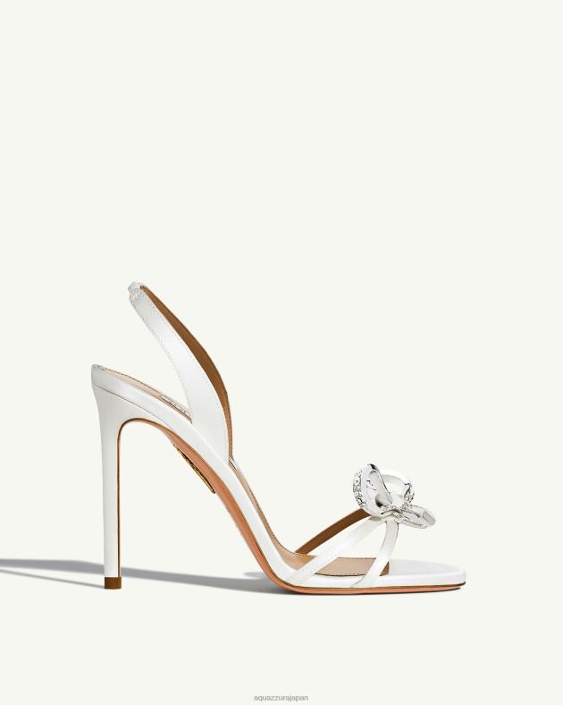 Aquazzura ベイビーサンダル105 白 DH8X0161