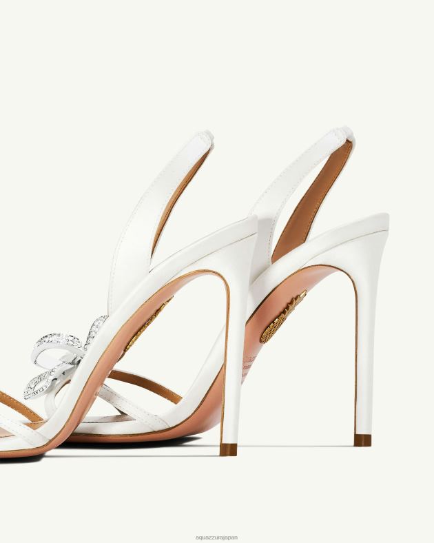 Aquazzura ベイビーサンダル105 白 DH8X0161