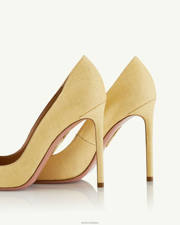 Aquazzura ピュアリストポンプ 105 ベージュ DH8X0205