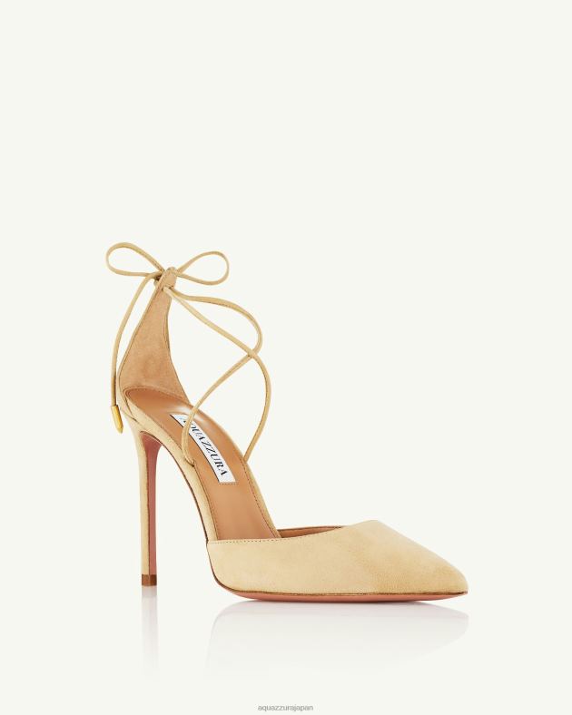 Aquazzura チェリーポンプ 105 ベージュ DH8X0217