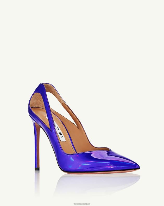 Aquazzura シーバポンプ105 紫 DH8X0229