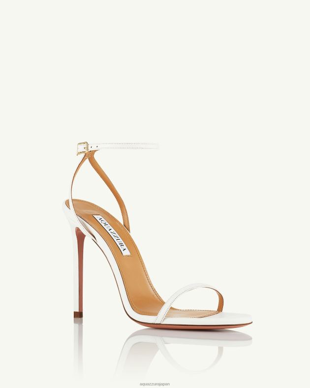 Aquazzura オーリーサンダル 105 白 DH8X023