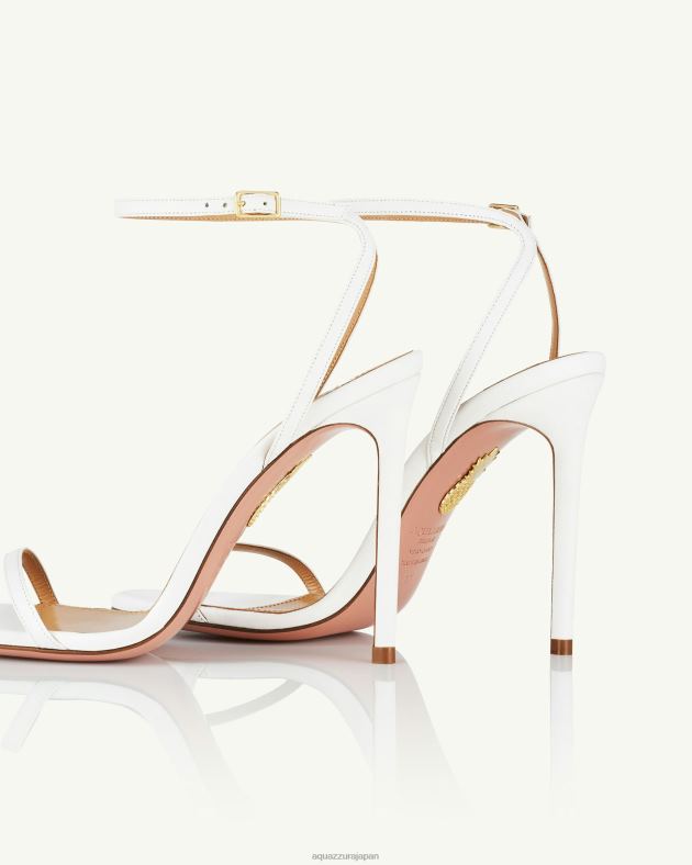 Aquazzura オーリーサンダル 105 白 DH8X023