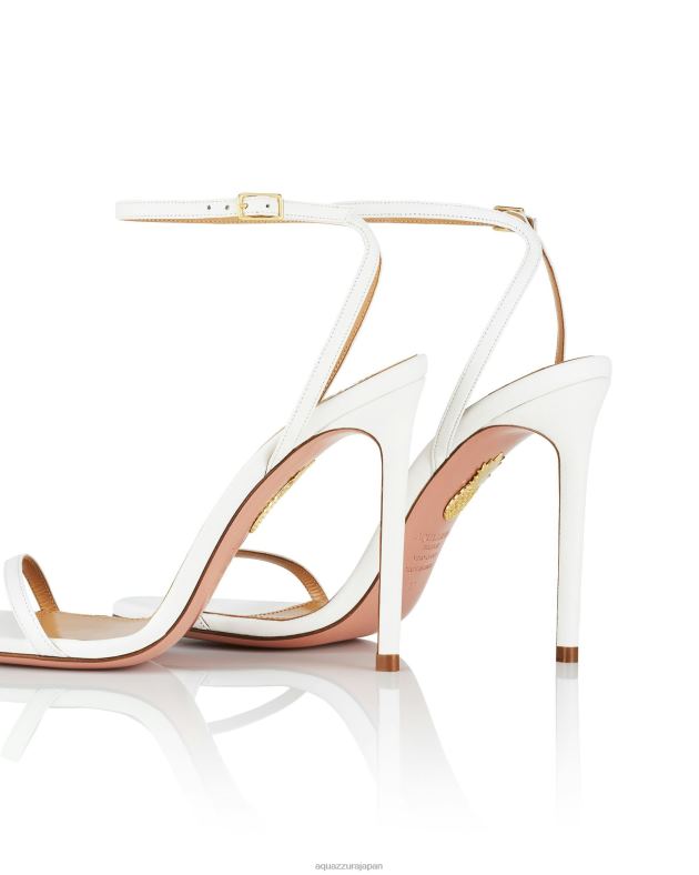 Aquazzura オーリーサンダル 105 白 DH8X023