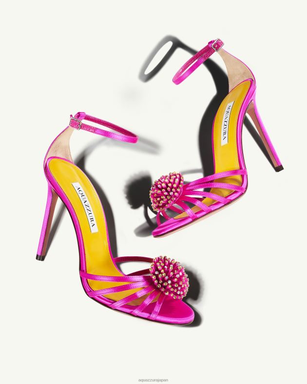 Aquazzura アネモネサンダル 105 ピンク DH8X027