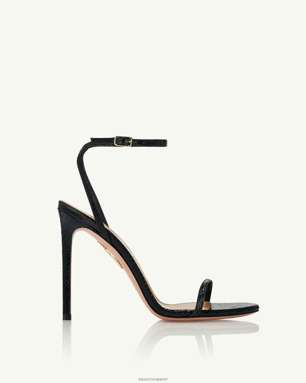 Aquazzura オーリーサンダル 105 黒 DH8X044