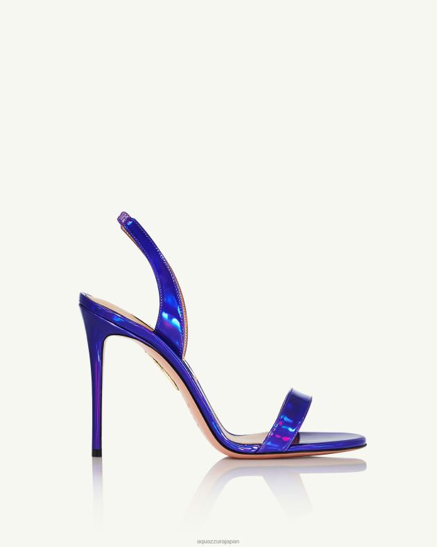 Aquazzura ソーヌードサンダル105 紫 DH8X052