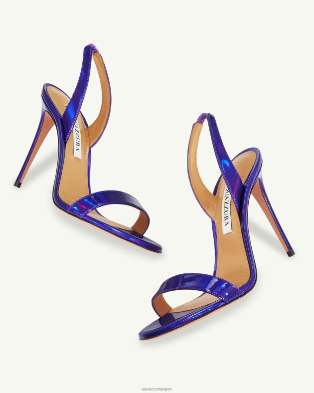 Aquazzura ソーヌードサンダル105 紫 DH8X052