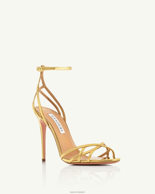 Aquazzura オール アイ ウォント サンダル 105 金 DH8X068