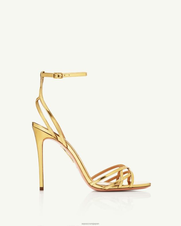 Aquazzura オール アイ ウォント サンダル 105 金 DH8X068