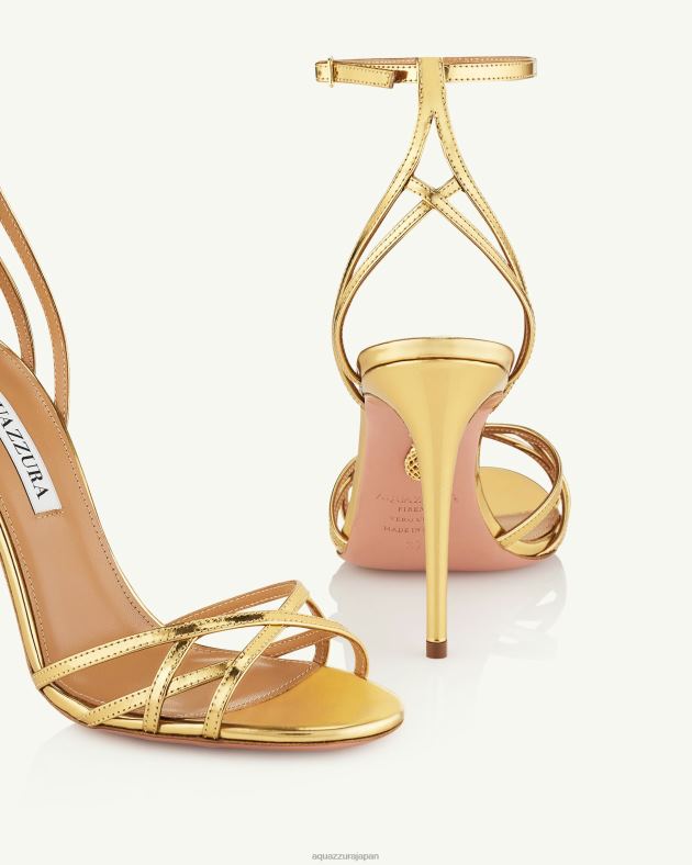 Aquazzura オール アイ ウォント サンダル 105 金 DH8X068