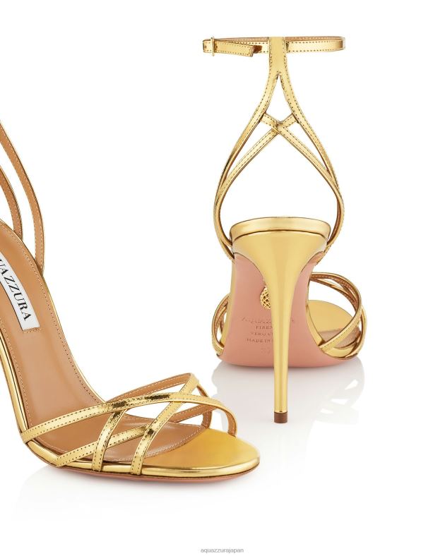 Aquazzura オール アイ ウォント サンダル 105 金 DH8X068