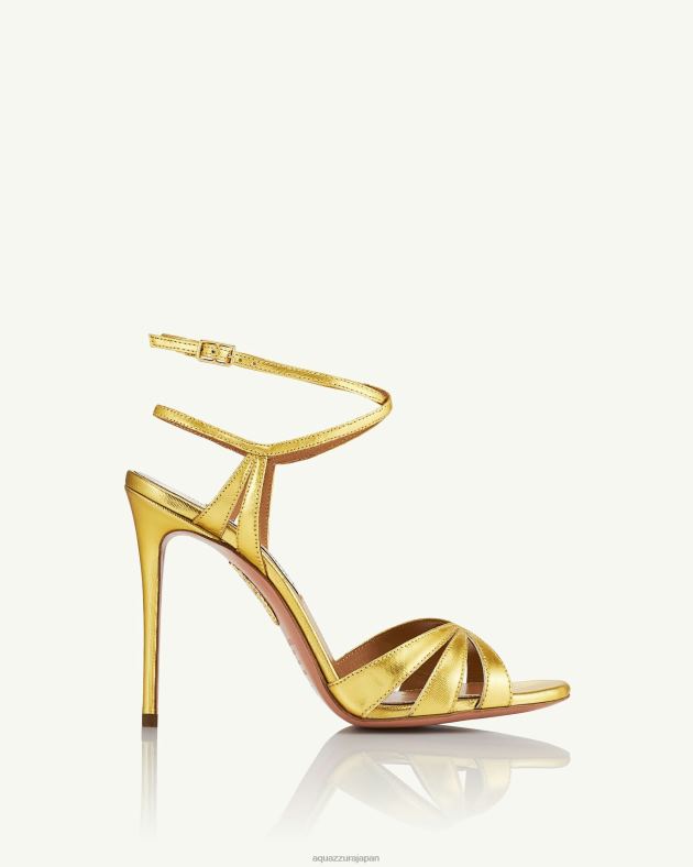 Aquazzura サイレンサンダル 105 金 DH8X073