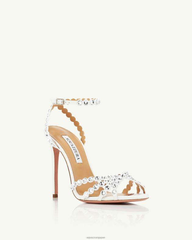 Aquazzura テキーラサンダル 105 白 DH8X077