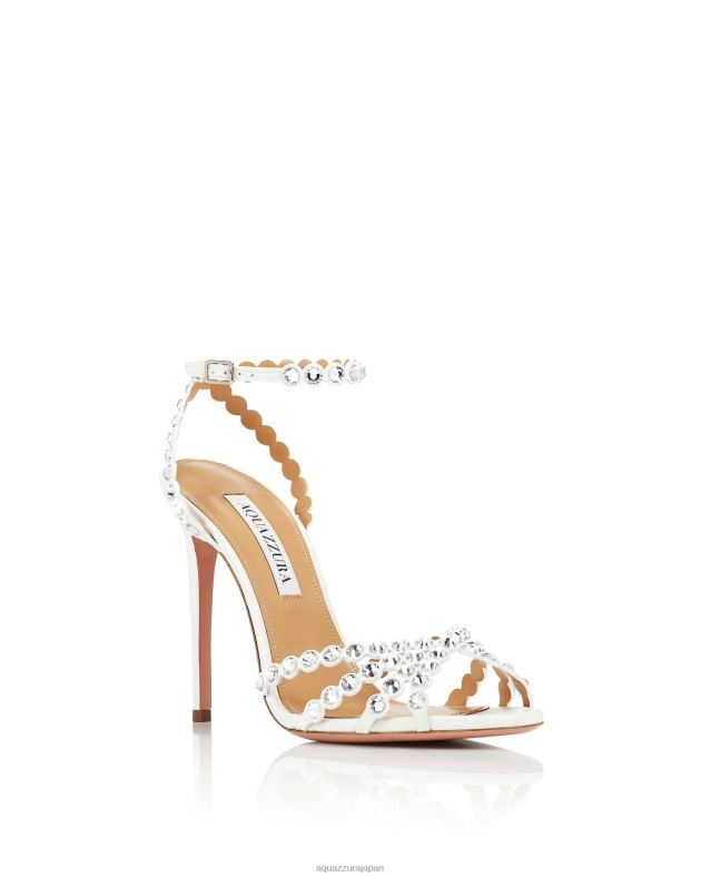 Aquazzura テキーラサンダル 105 白 DH8X077