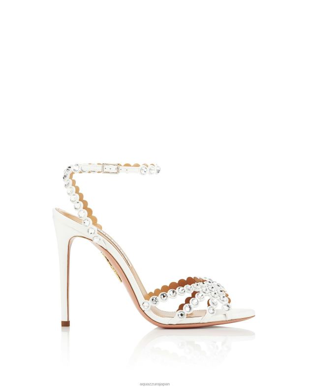 Aquazzura テキーラサンダル 105 白 DH8X077