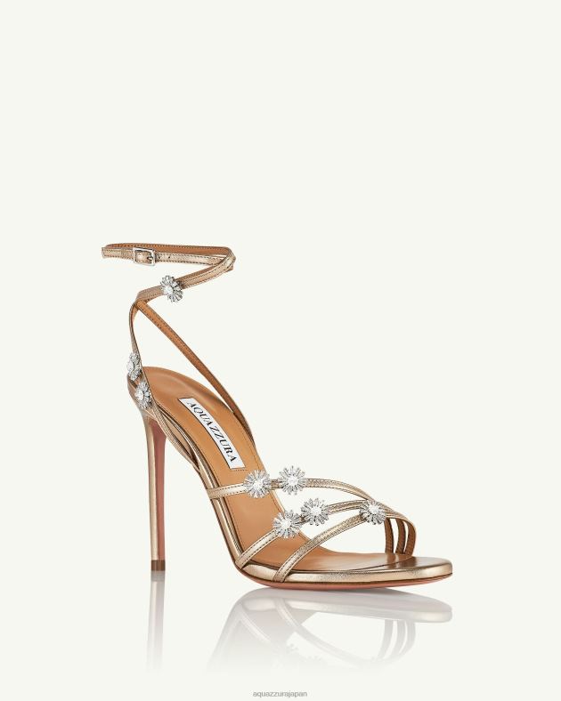 Aquazzura 星月夜サンダル 105 金 DH8X08