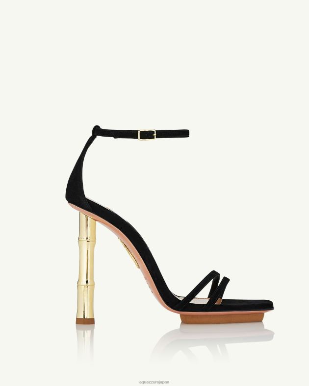 Aquazzura ワイルドナイツサンダル115 黒 DH8X02