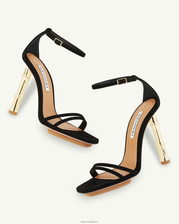 Aquazzura ワイルドナイツサンダル115 黒 DH8X02