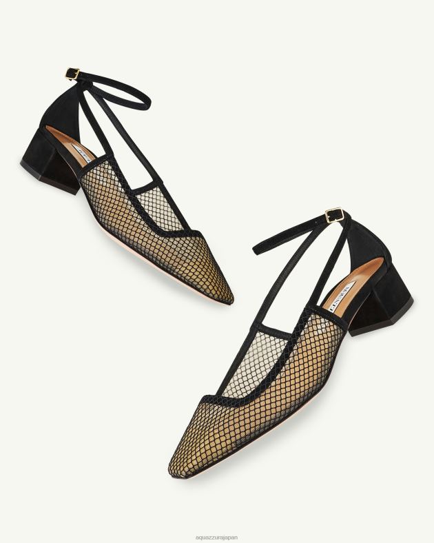 Aquazzura 禁断の愛ポンプ35 黒 DH8X0191