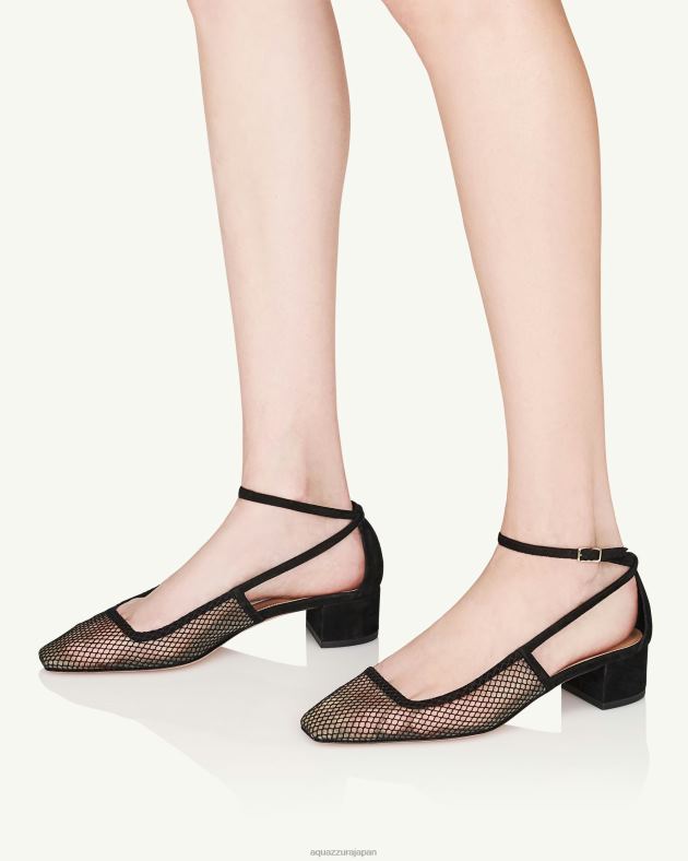 Aquazzura 禁断の愛ポンプ35 黒 DH8X0191