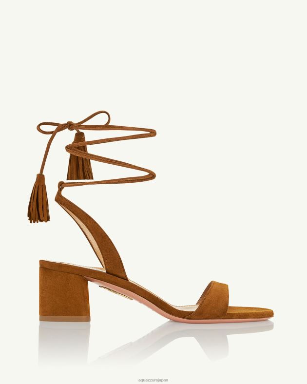 Aquazzura アルミサンダル50 茶色 DH8X0143