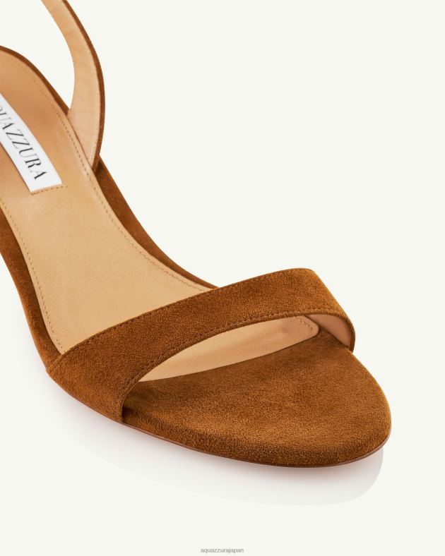 Aquazzura アルミサンダル50 茶色 DH8X0143