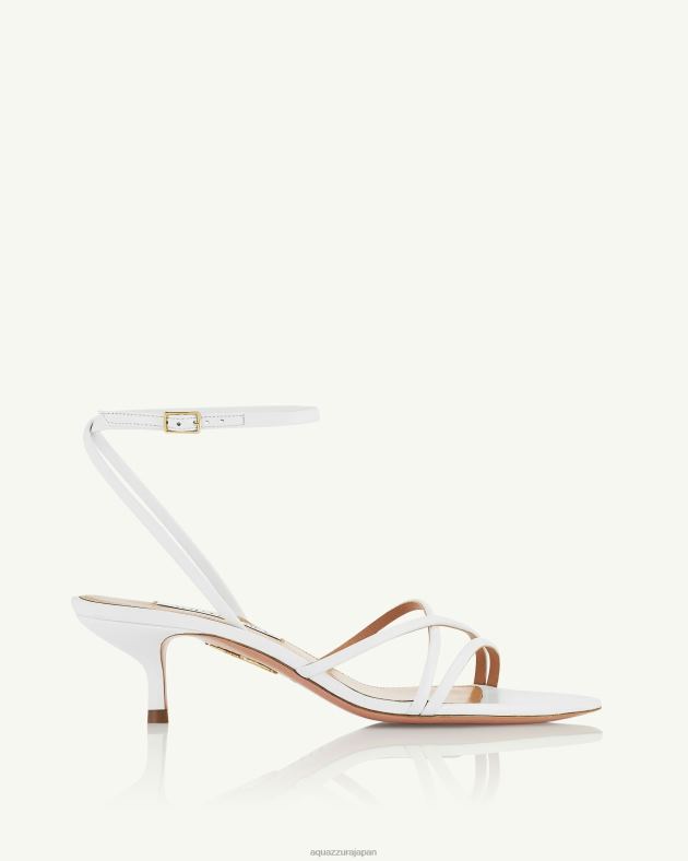 Aquazzura ロイサンダル50 白 DH8X020