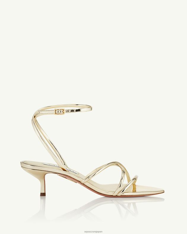 Aquazzura ロイサンダル50 金 DH8X076