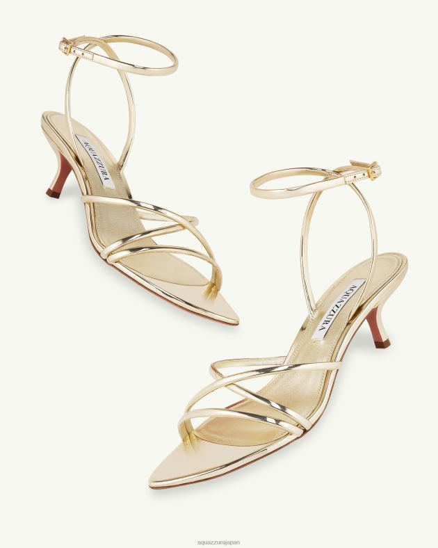 Aquazzura ロイサンダル50 金 DH8X076