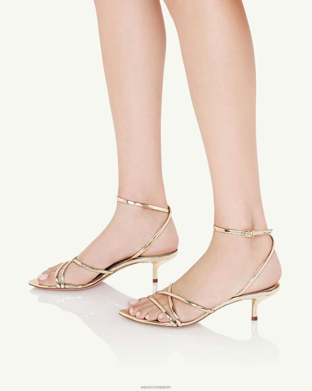 Aquazzura ロイサンダル50 金 DH8X076