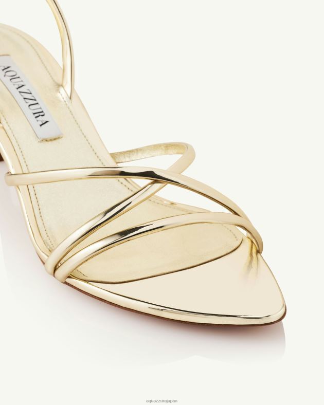 Aquazzura ロイサンダル50 金 DH8X076