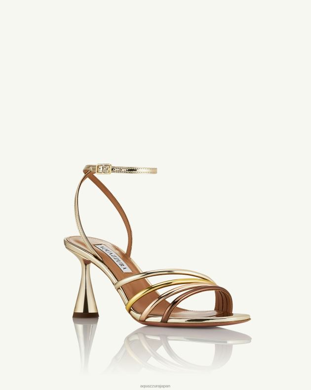 Aquazzura ラトゥールサンダル 75 金 DH8X059