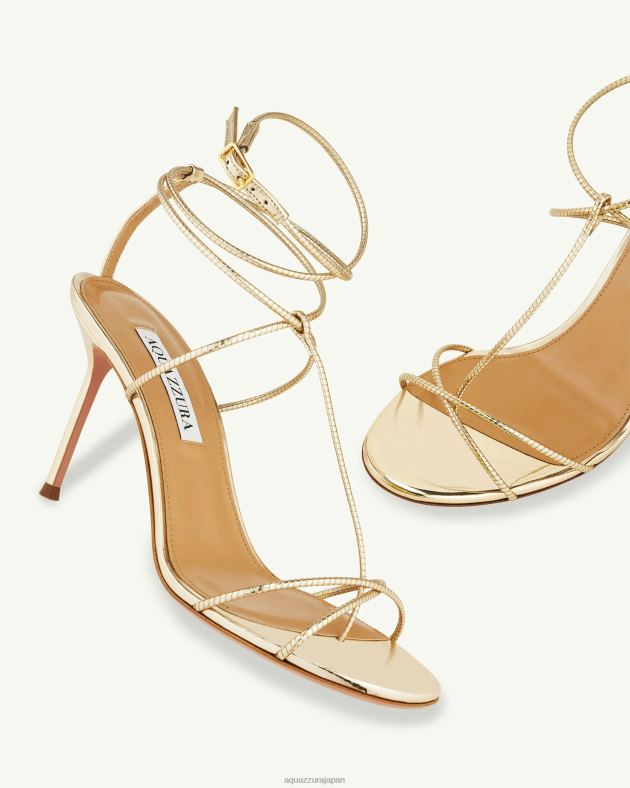 Aquazzura ロマンロマンスサンダル 85 金 DH8X0107