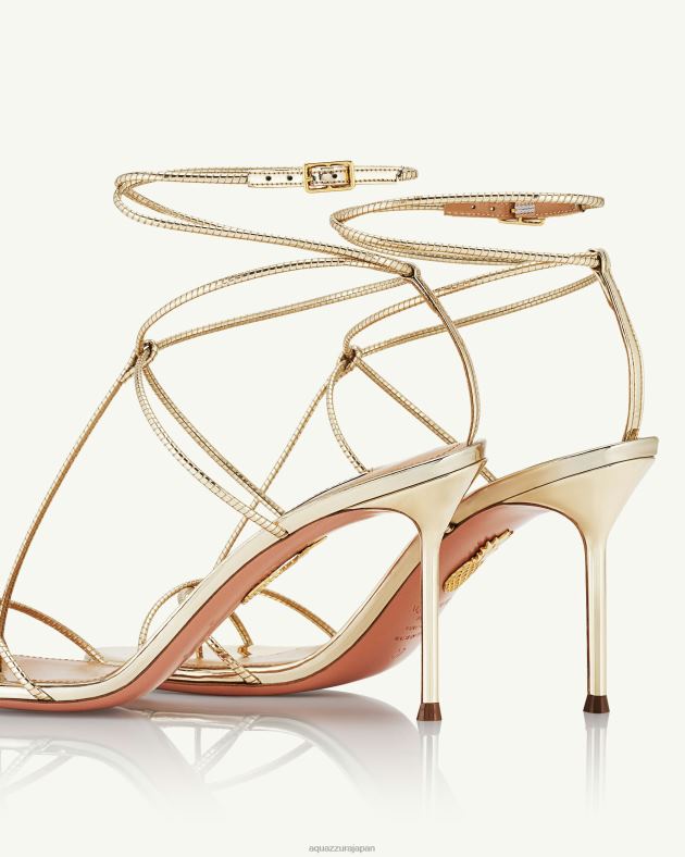 Aquazzura ロマンロマンスサンダル 85 金 DH8X0107