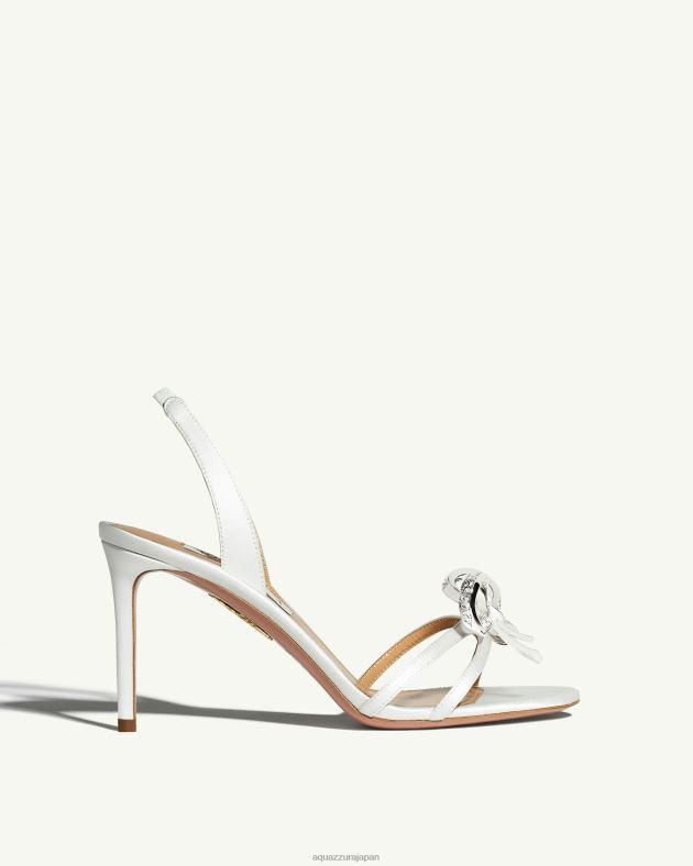 Aquazzura ベイビーサンダル85 白 DH8X0164