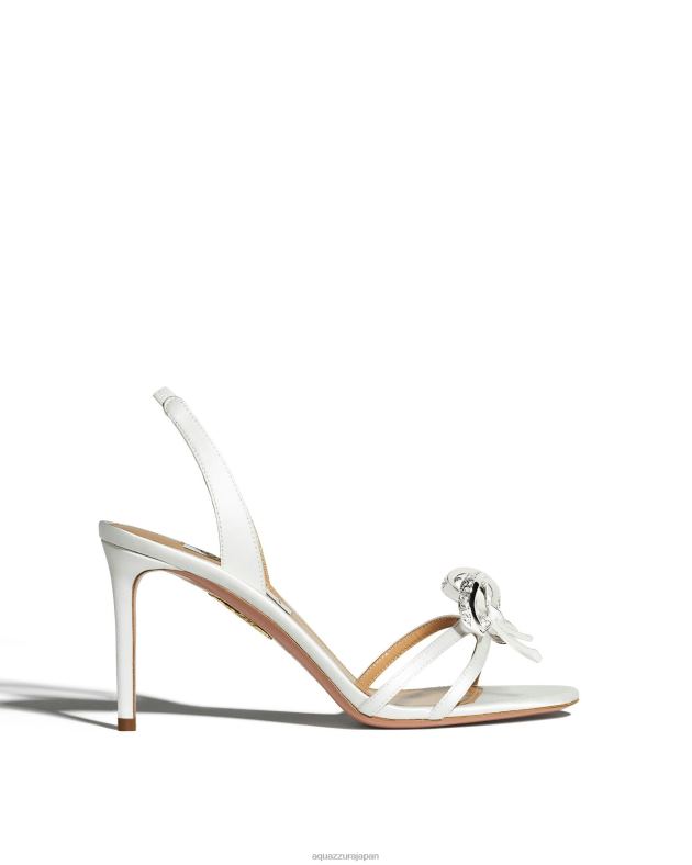 Aquazzura ベイビーサンダル85 白 DH8X0164