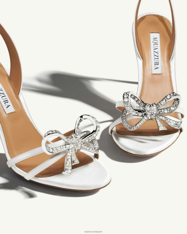 Aquazzura ベイビーサンダル85 白 DH8X0164